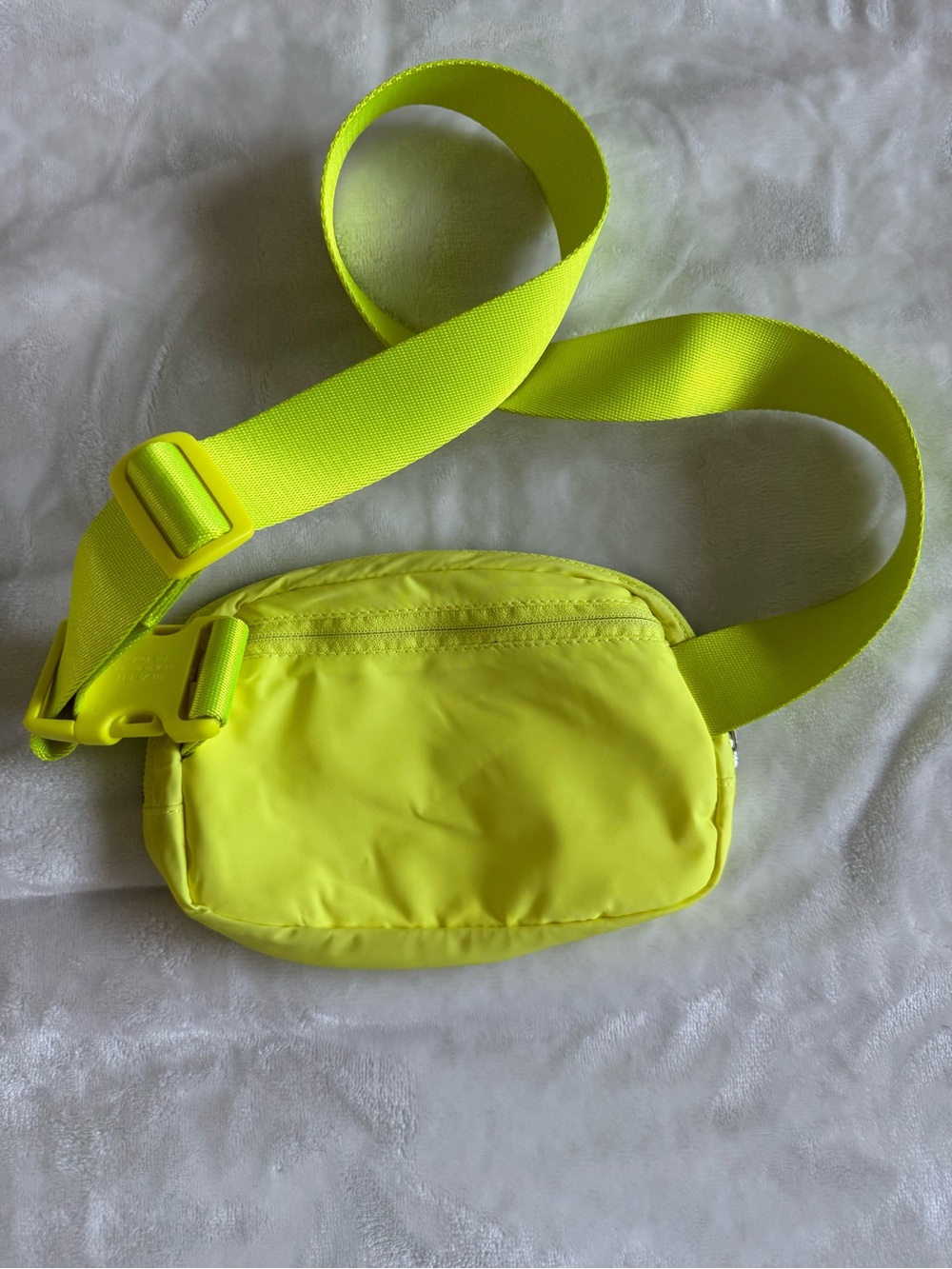lululemon athletica Neon Yellow Mini Crossbody Pouch - Picture 2 of 3